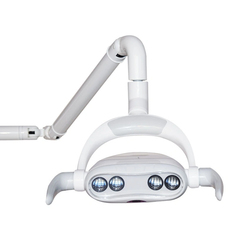 Economic Portable Stand Dental Oral Surgical LED Operating Light Dental LED Lamp with 4 Light Bulbs