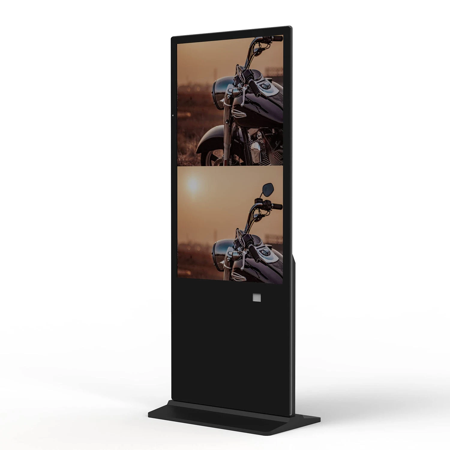 Floor Standing LCD Touch Screen Interactive Kiosk HD Advertising Digital Signage Display Vertical Ad Player