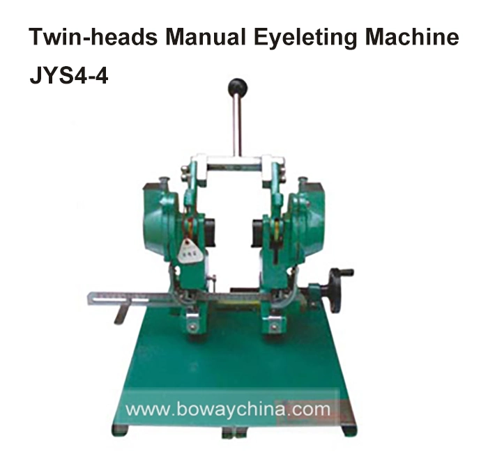 Boway Jys4-4 Long Arm Manual Double Heads Eyeleting Machine