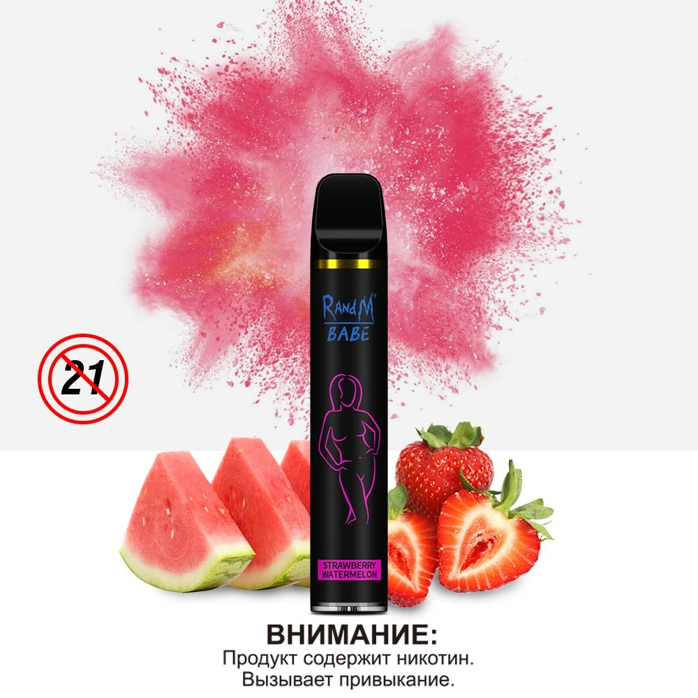 ISO9001 Factory Wholesale/Supplier Price Disposable/Chargeable Vape Electronic Cigarette with Randm Babe 2500 Puffs