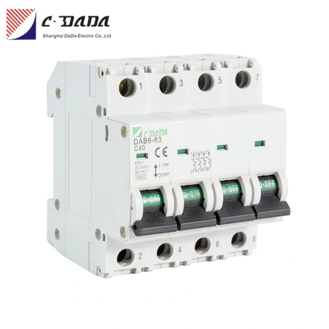 High quality/High cost performance  CE Approved 1p, 2p. 3p, 4p Micro 10 AMP Mini Circuit Breaker