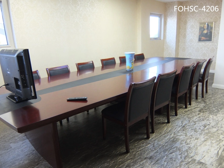 Oficina Sala de Juntas Sala de reuniones mesa con sillas coincidentes