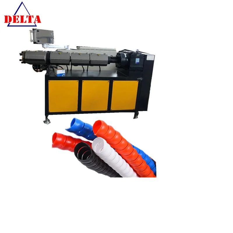 Hydraulic Hose Sheath Extruder Machine Pneumatic Hose Guarding Spirals Tube Production Line