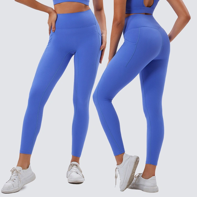 Ingor Sportswear Trainingsbekleidung Hersteller 2024 Heiße Frauen Schrubber Po High Waisted Tummy Control Yoga Pants Sport Fitness Gym Workout Leggings Tragen