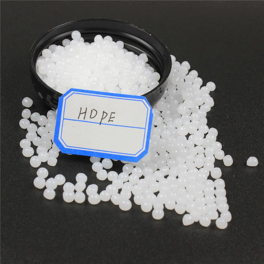 Virgin Black Raw Material HDPE Granules Withhigh Density Polyethylene HDPE Granules PE100 PE80 for Pipe