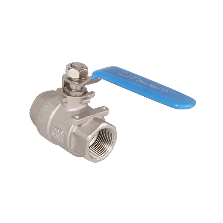 Stainless Steel SS316 or SS304 1000wog 2 Pieces Casting Female Thread Ball Valve