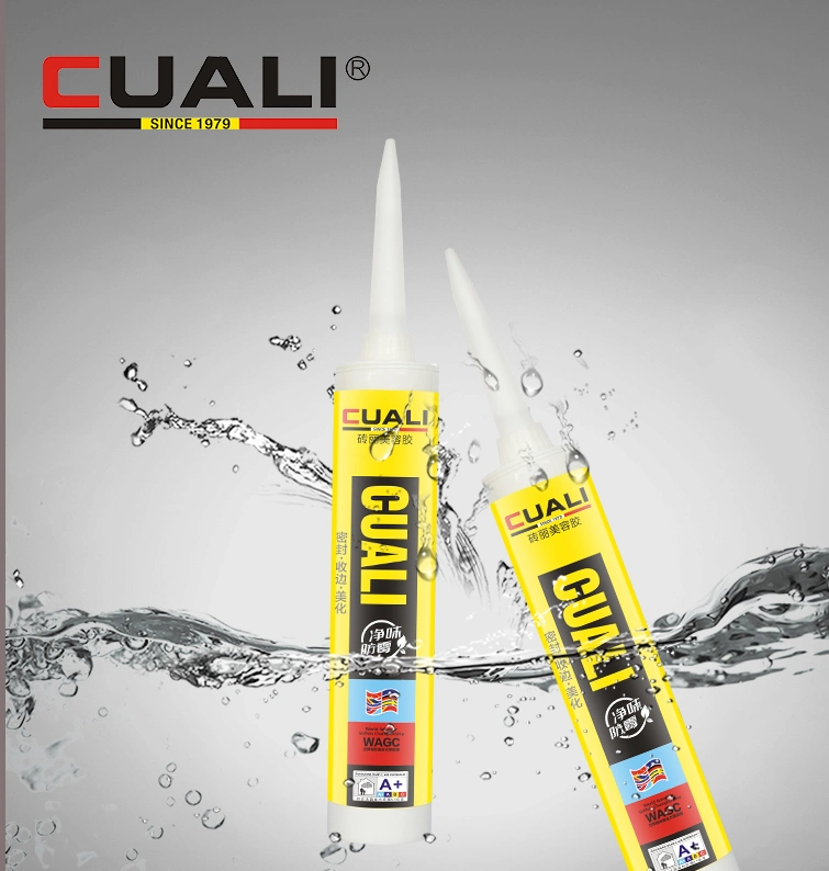 Waterproof 300ml Silicone Sealant for Toilet Edge Sealing