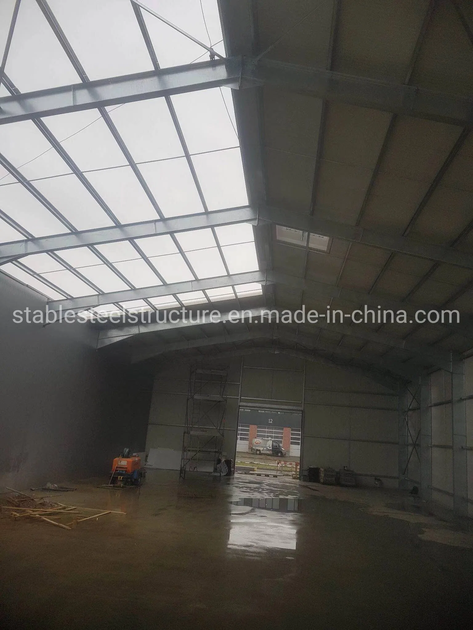 Gable Frame Light Metal Building Prefabricated Industrial Steel Structure Warehouse Construction