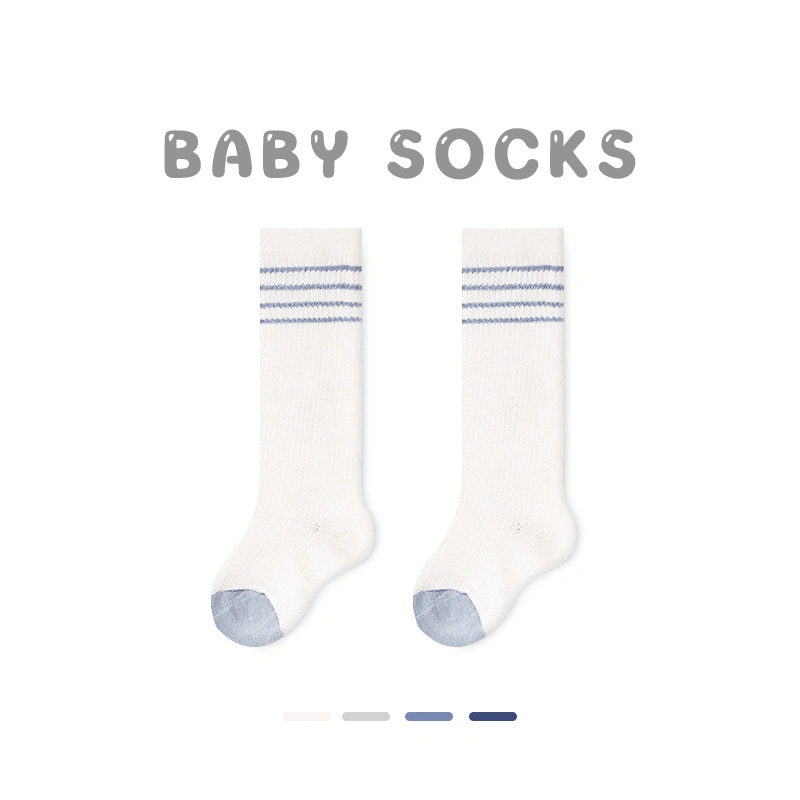 Wholesale/Supplier Tag-Free Organic Cotton Softy Breathable Seamless Baby Socks Stockings