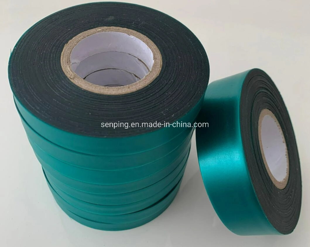 Farm Garden Plastic Marking Ribbon Strapping Flagging Tape Hot Sale Customize Printed Signal Adhesion Safety Flagging Barrier PVC Reflective Warning Tape