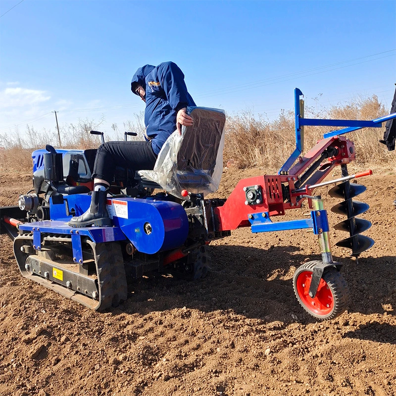 35HP Small Crawler Tractor Farm Orchard Paddy Land