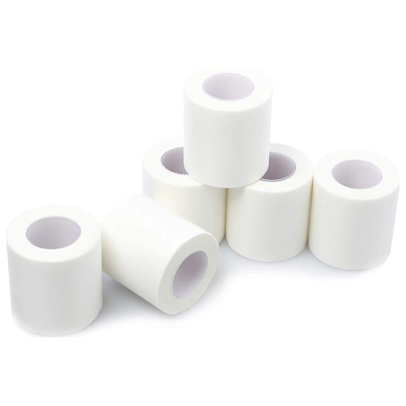 Hospital Use CE Approved Skin Color Plastic Core Medical Adhesive Silk Tape