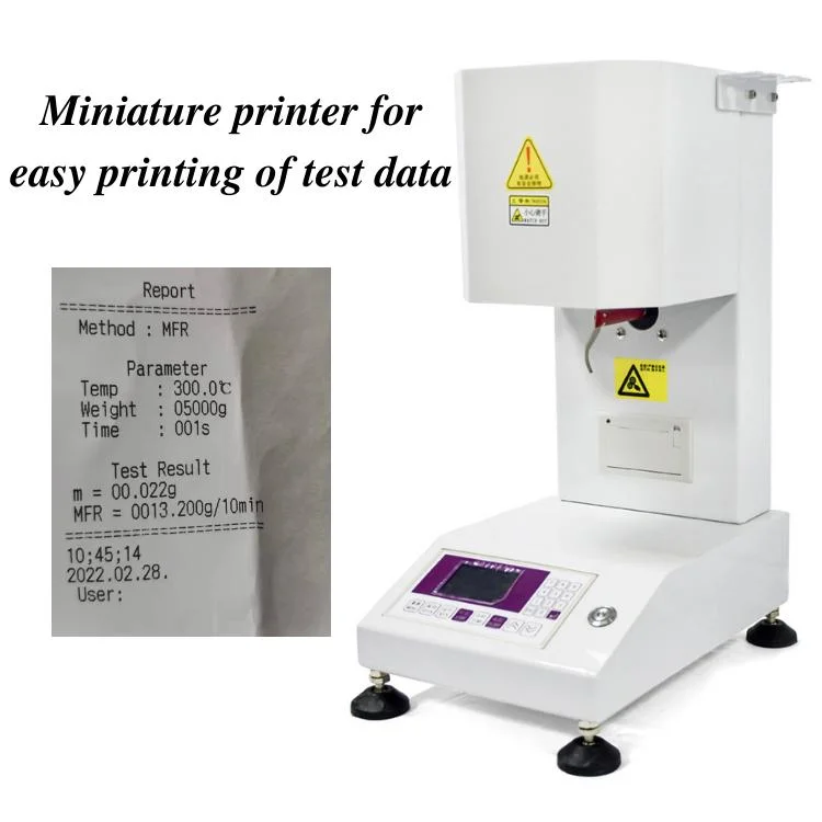 Plastic & Rubber Lab Melt Flow Rate Index Meter Tester