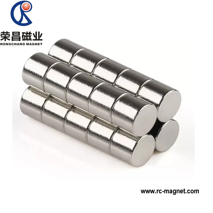 Permanent Magnet Sintered NdFeB Strong Cylinder Magnet