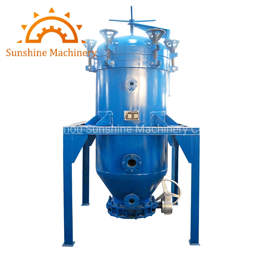 Automatic Dregs Discharging Vibration Vertical Oil Leaf Filter