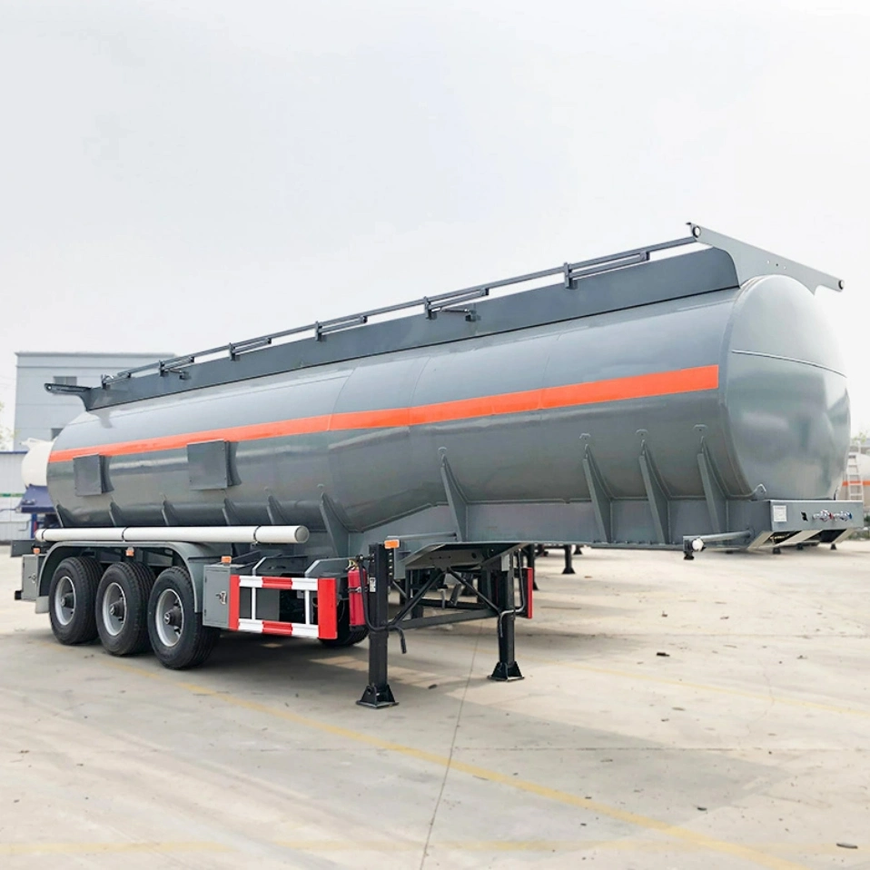 Chemical Acid Liquid Trucks 28t HCl Chemical Acid Liquid Drink Water Carbon Steel Lined PE Tank with Acid Chemical Pump