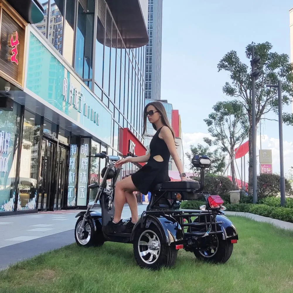 Cee Coc triciclo eléctrico Citycoco Scooter motocicleta eléctrica para adultos
