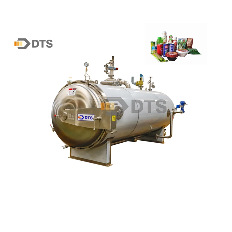 Industrial Horizontal Fruit and Vegetable Juice Milk Food Steam Autoclave Sterilizer