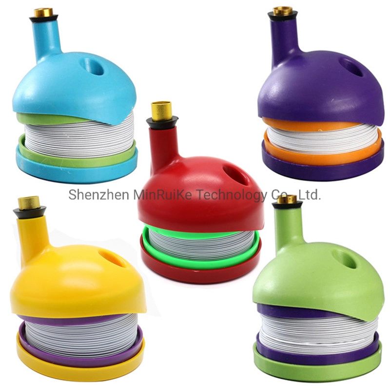 Smoke Pipe Plastic Stretch Caterpillars Cigarette Pipes Portable Trave Shisha Hookah Creative Pipes Smoking Accessories 5 Colors