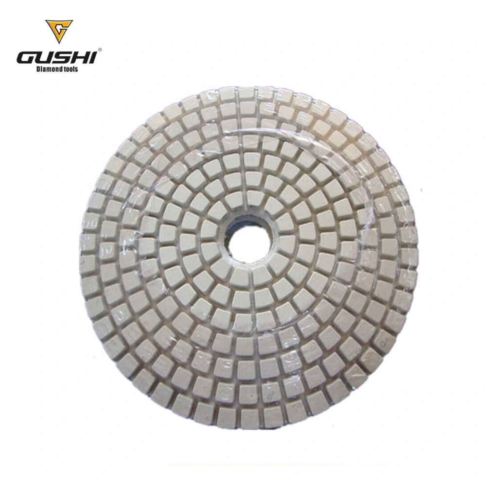 Wholesale Custom 3" 4" 5" 6" 8" Wet Use Diamond Polishing Pads for Marble Stone