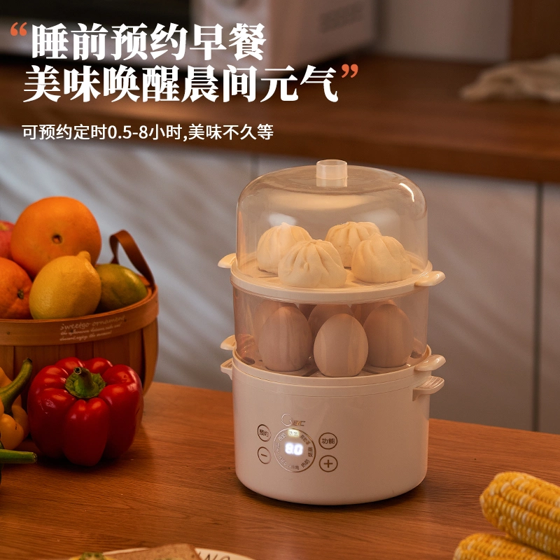 Small Electric Household Breakfast Appliances Egg Cooker Egg Steamer