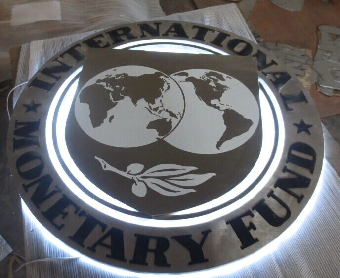 3D LED Backlit Metal Letter Sign with Digital Printing Logo