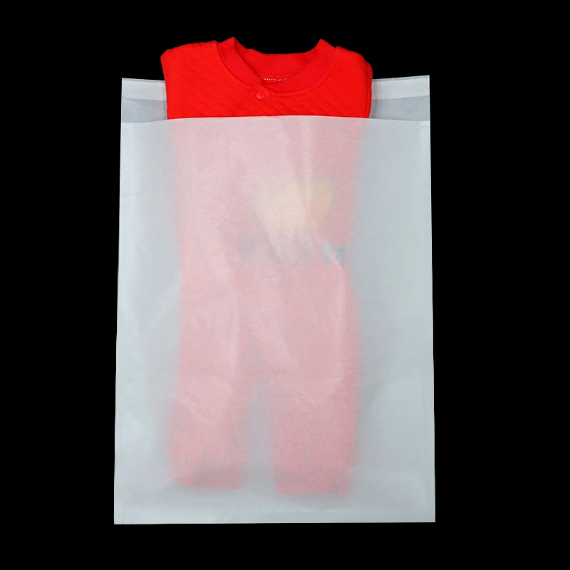 Customized Recycle Biodegradable FSC Eco-Friendly Glassine Paper Garments Bag