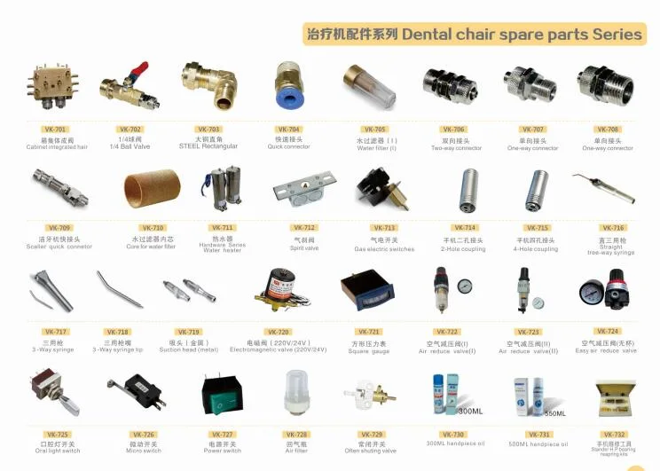 Dental Single Air Control Valve for Dental Chair Spare Parts