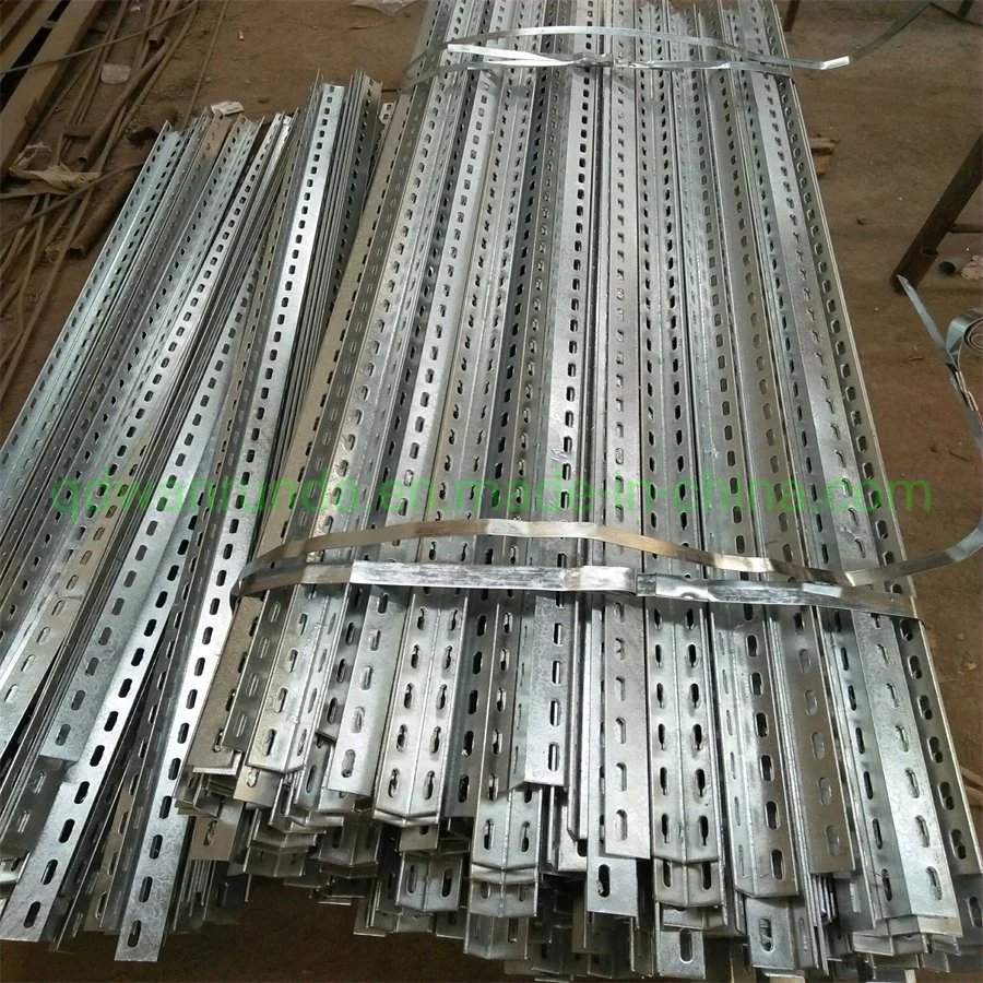 Hot Rolled or Cold Bend Perforated Angle Iron Can Design Different Shape of Holes with Various Usages