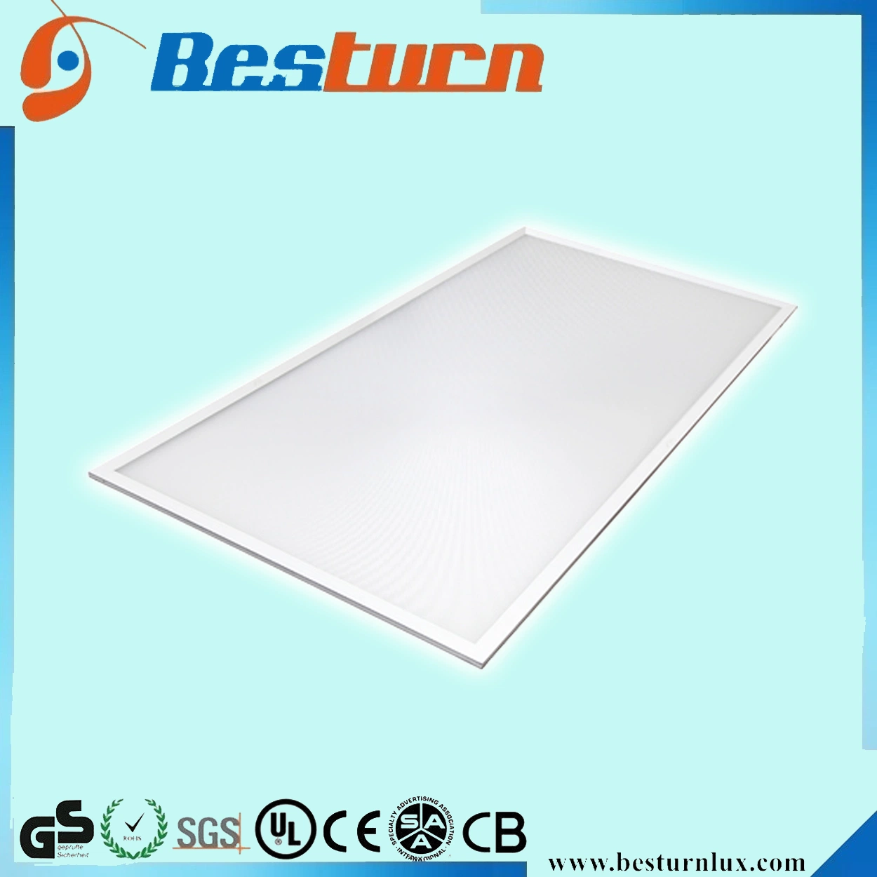 CE/UL 40W, 50W de la Oficina Comercial de la iluminación interior empotrable de techo LED con retroiluminación de la luz de panel de pared con 3 años de garantía.