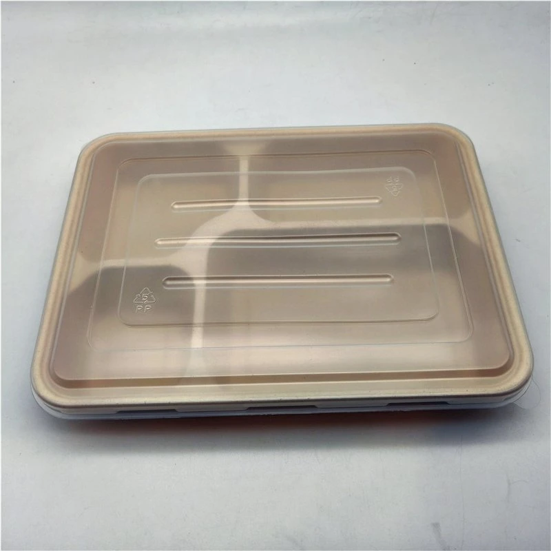 Biodegradable Practical Non-Toxic Cornstarch Tray Packing Box