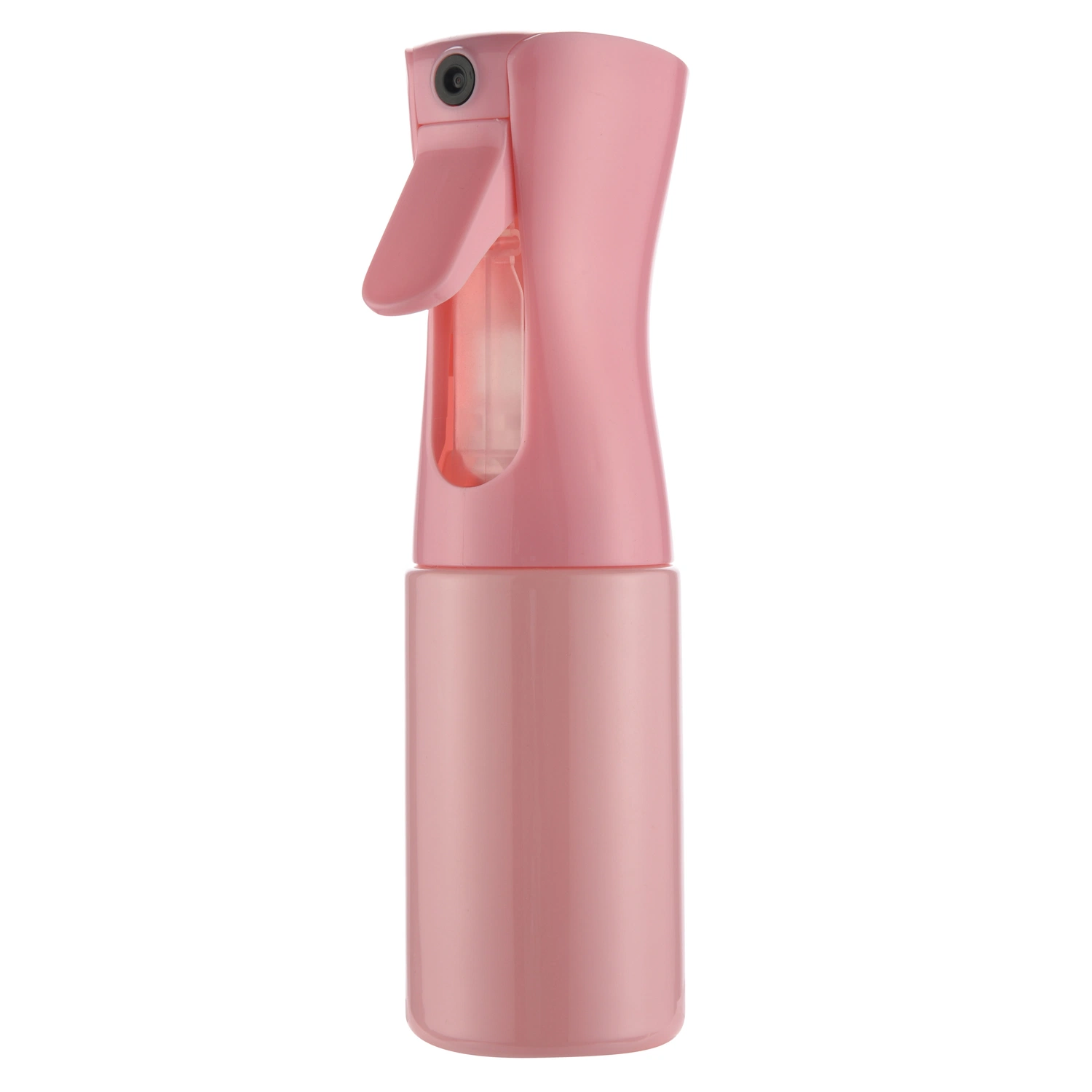 Cor-de-Rosa 200ml Continuous fina névoa garrafa spray para limpeza doméstica