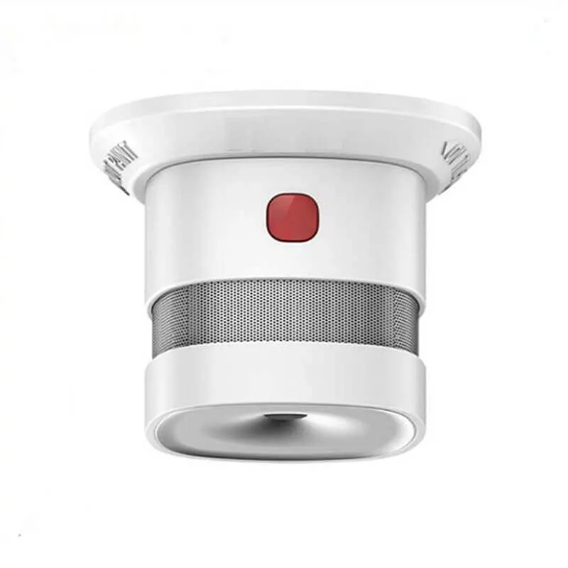 High Sensitive China 10years Fire Smoke Alarm Magnetic Smoke Detector Beeping with Smoke Detector Sticker