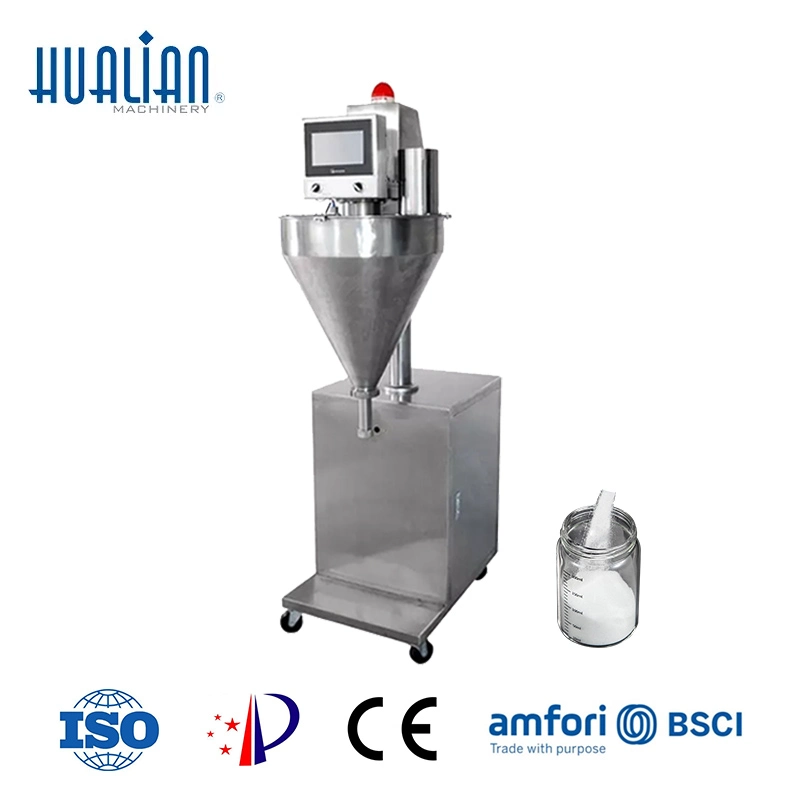 Flg-500A Hualian Single-Room Feeding Manual Powder Filling Machine