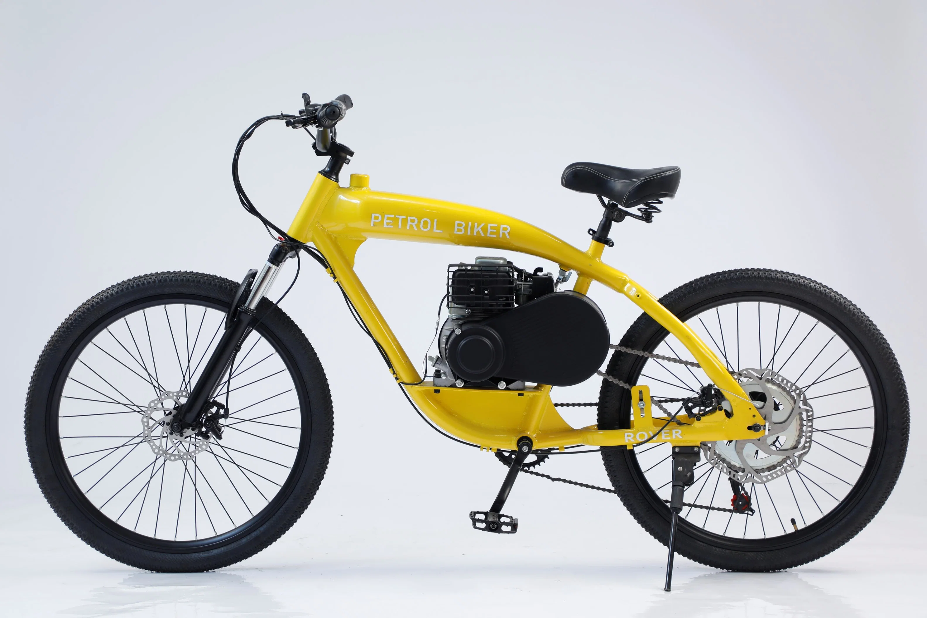 Gas-Powered Bicycle with Lifan 2.5 Motor and 79cc 4 Stroke Engine