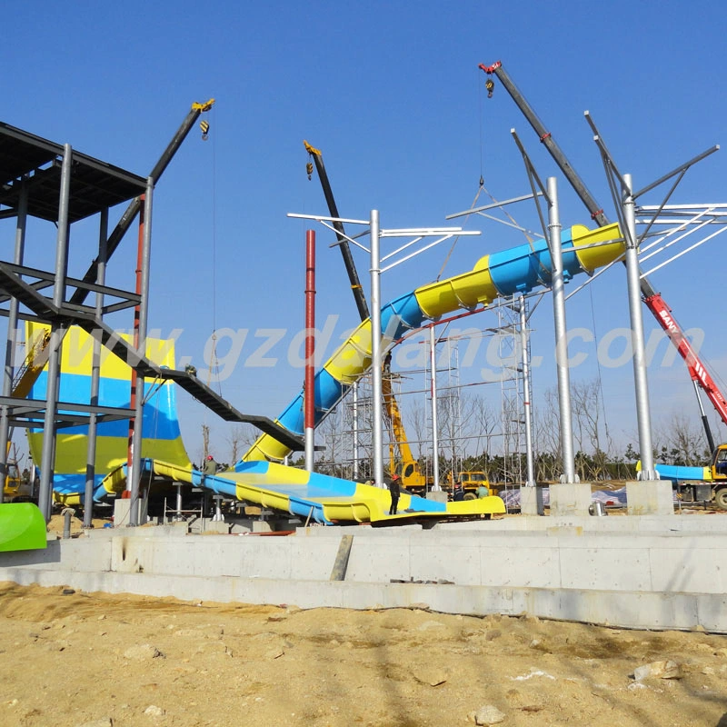 Commercial Outdoor Boomerang Aqua Water Slides for Sale