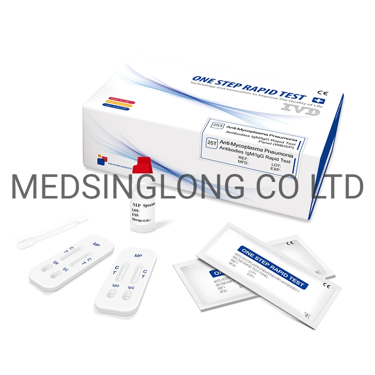 Factpry Price Syphilis HIV HAV HCG Malaria Rapid Test Cassette / Strip with Gold Standard Mslrt02