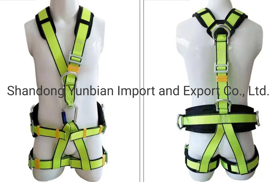 Rescue Safety Rock Climbing Rope Into Climbing Full Body Harness