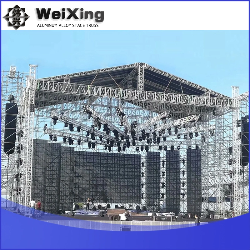 Customized Aluminium Alloy Concert Event Show Wedding Stage Lighting Big Display Stage Truss