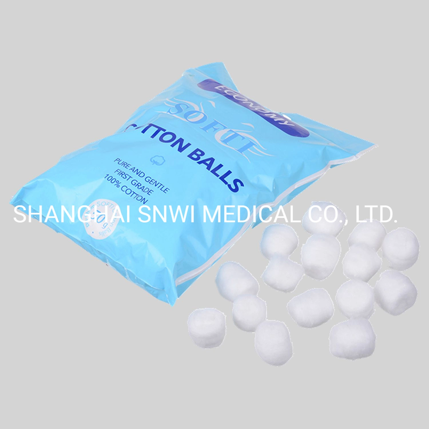 Disposable Medical Products High Absorbent 100% Cotton Gauze Swab Ball