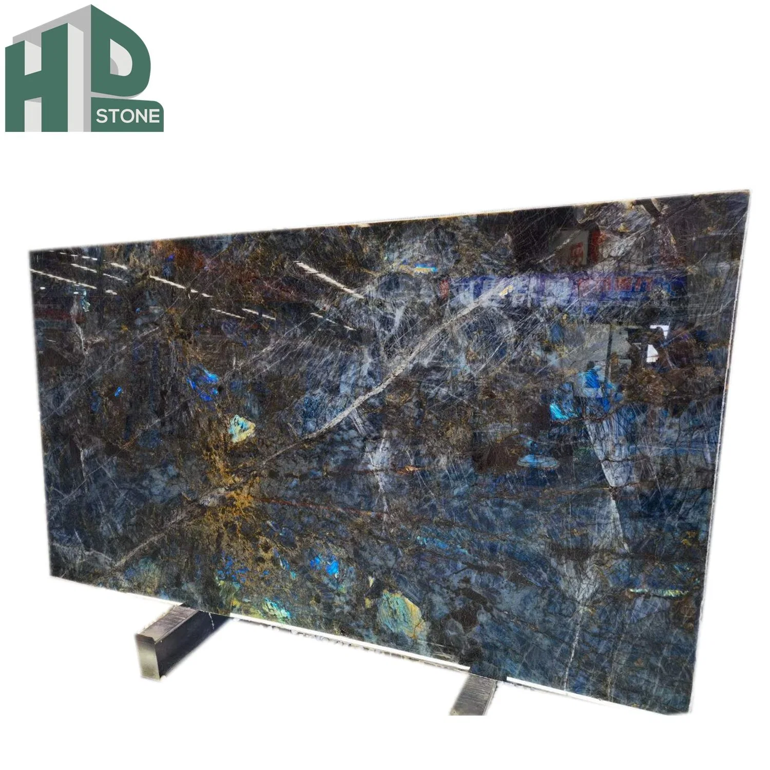 Blauer Labradorit Granit für Countertops und Wände
