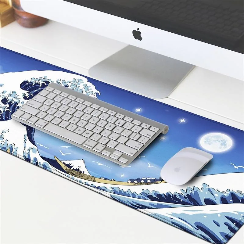 Large Natural Rubber Original Customized Lock Edge Overwatch Mouse Pad