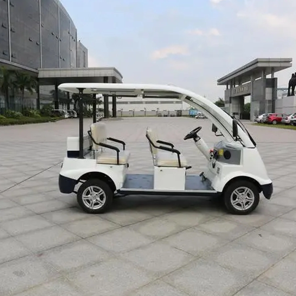 Hochwertige Low-Speed-Vier-Rad Elektrische Sightseeing Scooter Golf Cart Gemacht In China verkauft 4-6 Sitz Elektroauto