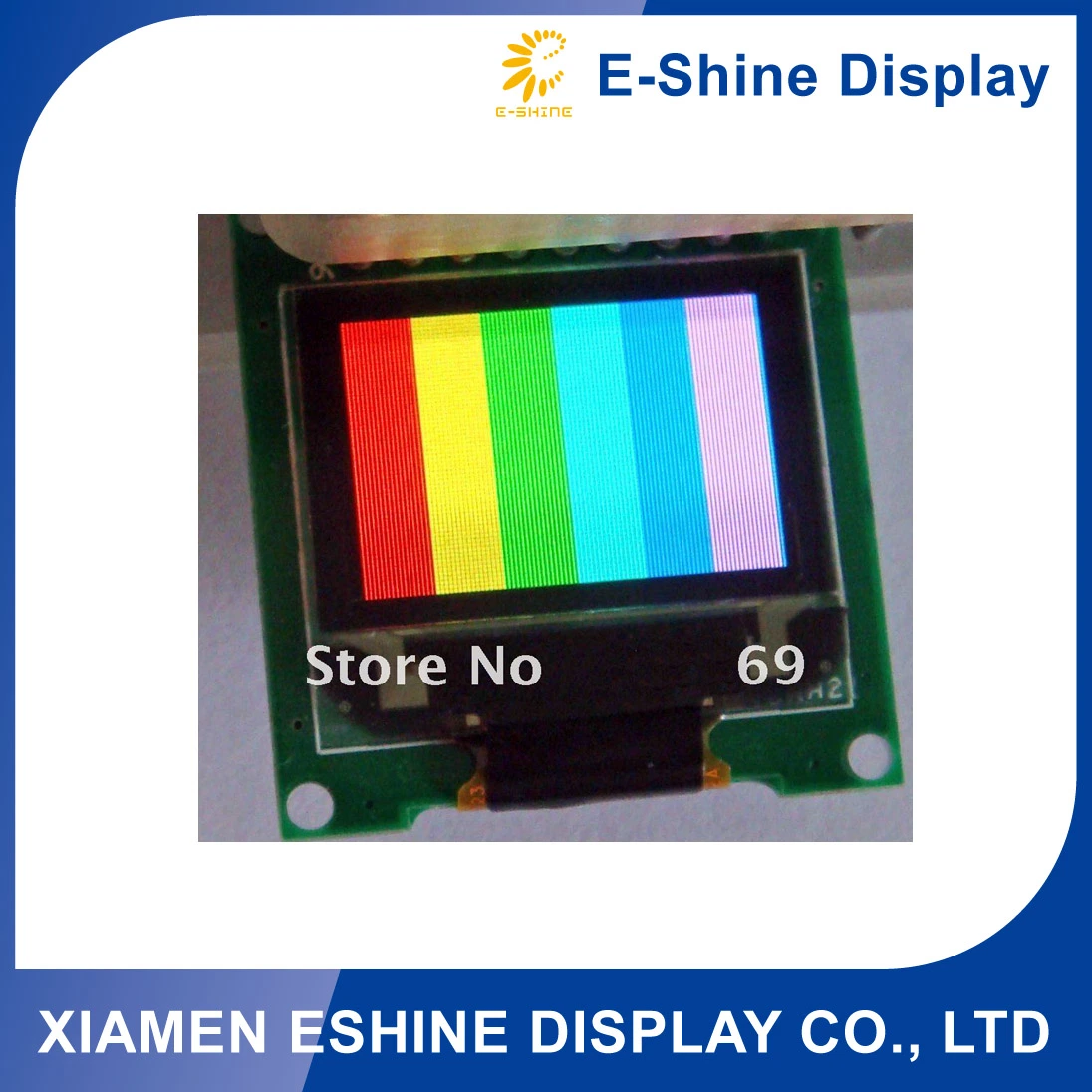 Colorful Graphic/Character OLED TV Display for Sale