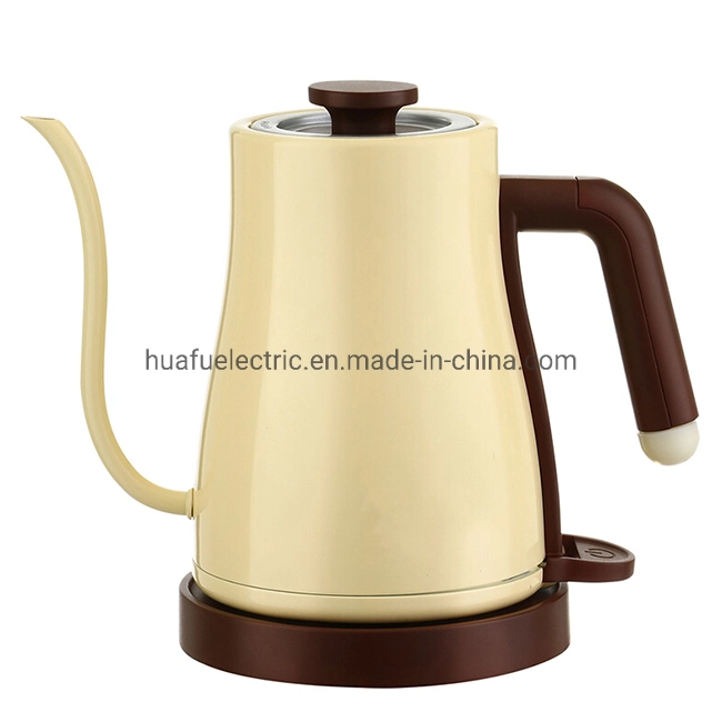 Gooseneck Electric Kettle 900ml Electric Gooseneck Kettle Coffee Maker Tea Pot 900ml Small Appliance