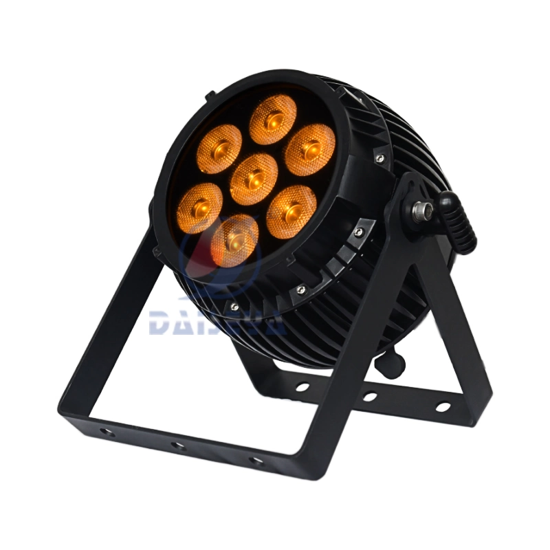 PAR Light 7*20W RGBWA UV Wedding Outdoor DJ Lights Stage for Concert