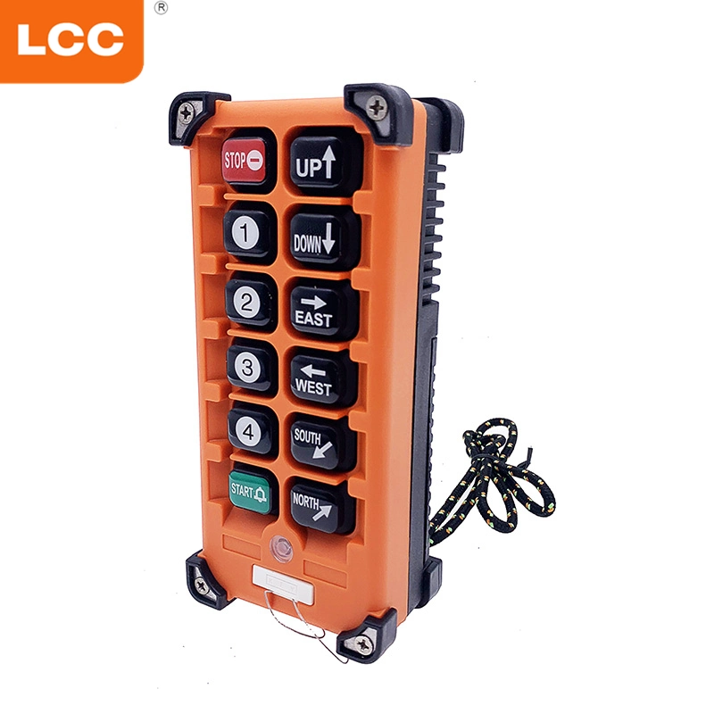 F21-E2b-8 Telecrane 8 Channel Single Speed Industrial Crane Radio Remote Control for Cranes