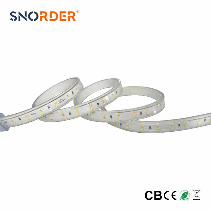 Waterproof LED Strip Light 2835-120d-10mm-220V-No Wire Strip 50cm/Cut