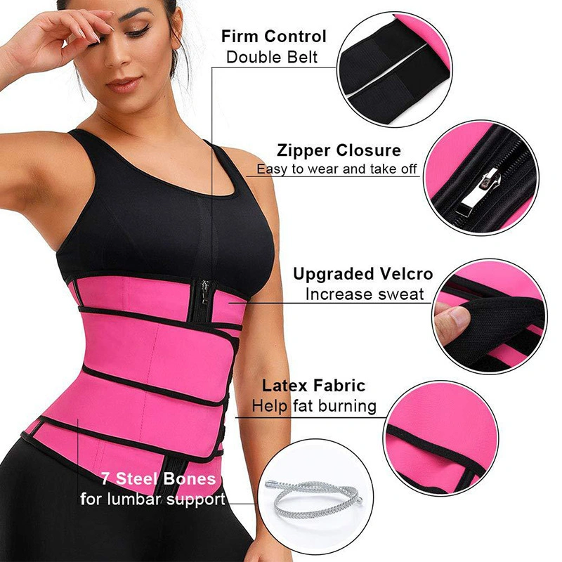 2020 Lover Beauty Fashion New Big Size Waist Cincher Plus Size Shapewear 100% Latex Waist Shaper