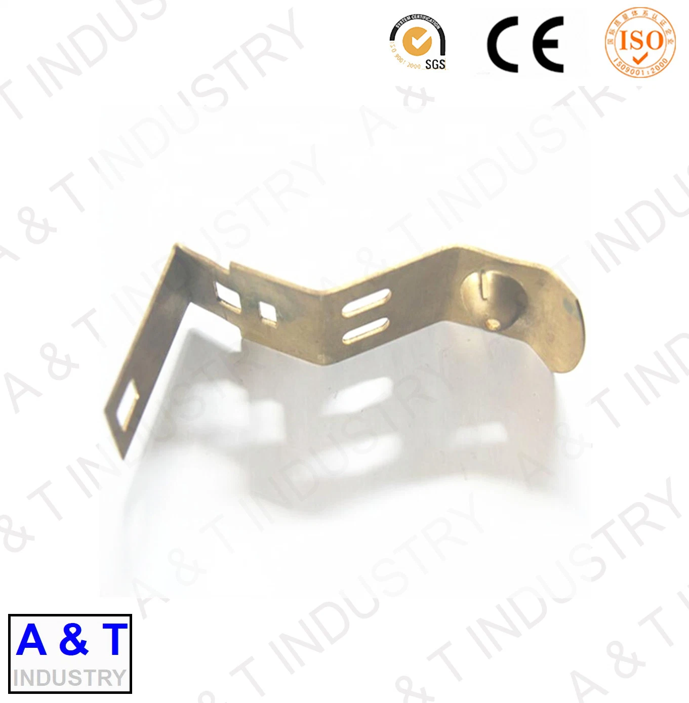 Customized Precision Copper Brass Sheet Metal Stamping Electrical Battery Contacts